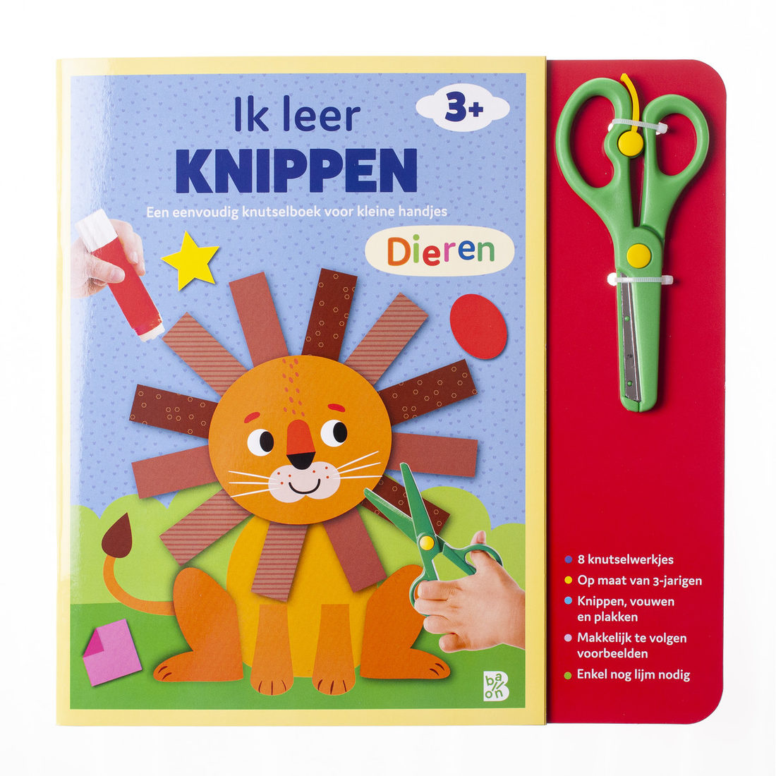 3+ Ik leer knippen - dieren