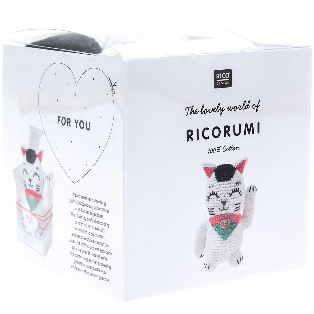 Ricorumi haakset Lucky Cat