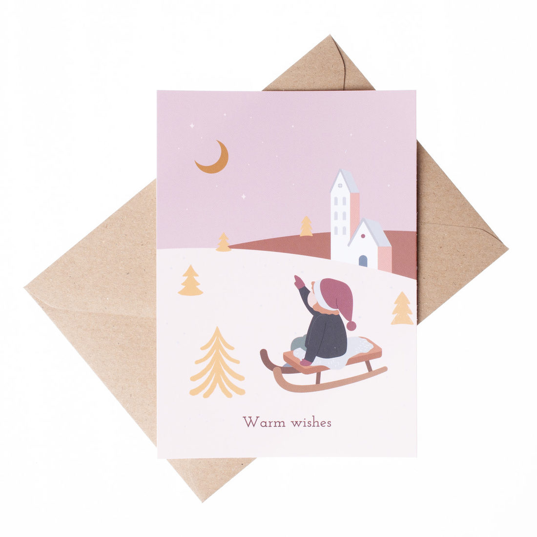 Wenskaart - Warm Wishes