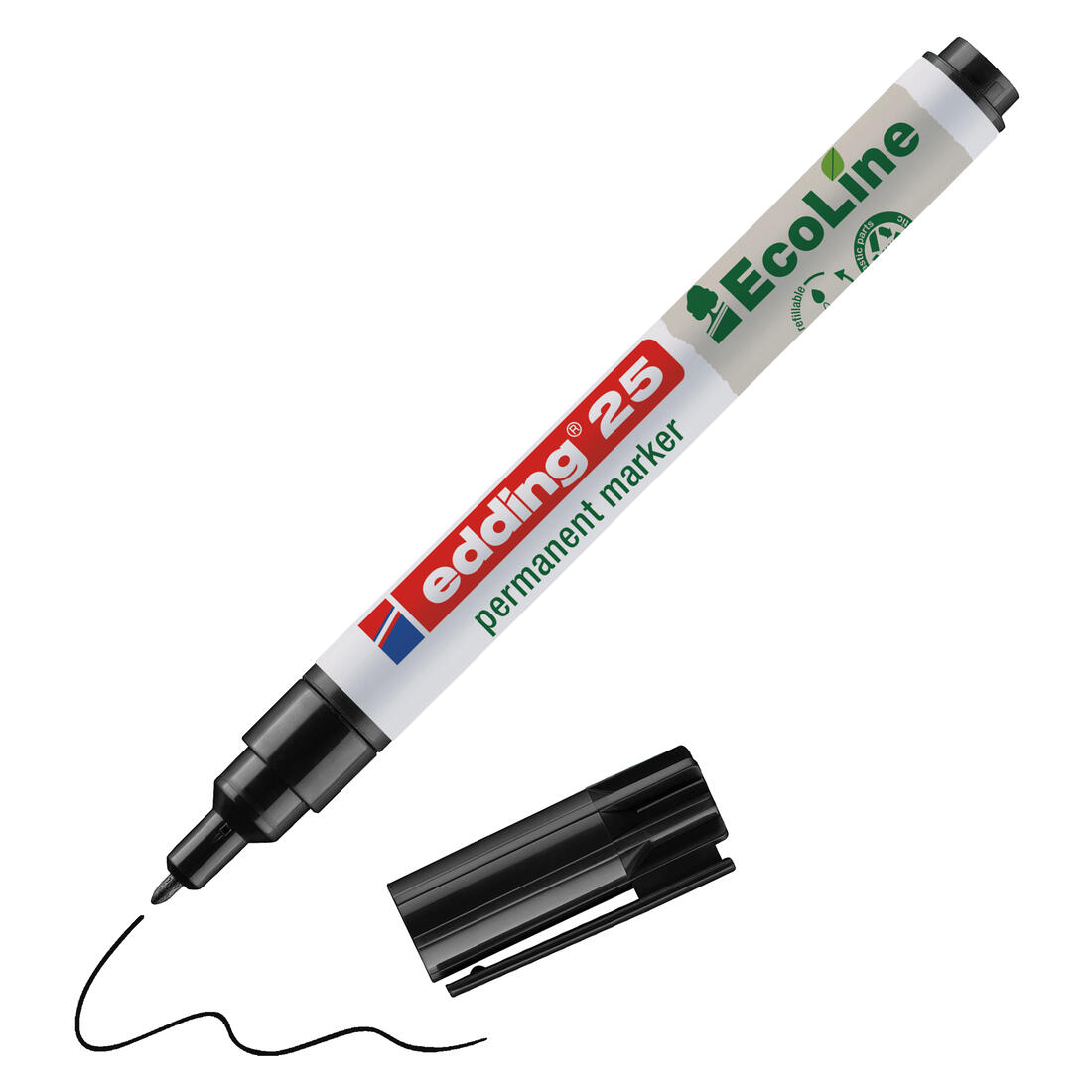 Edding EcoLine permanent marker 1 mm zwart