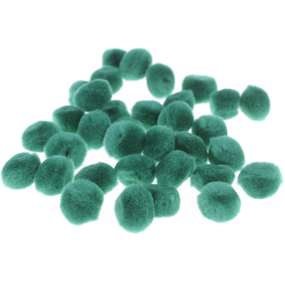 Pompon 15 mm 60 stuks