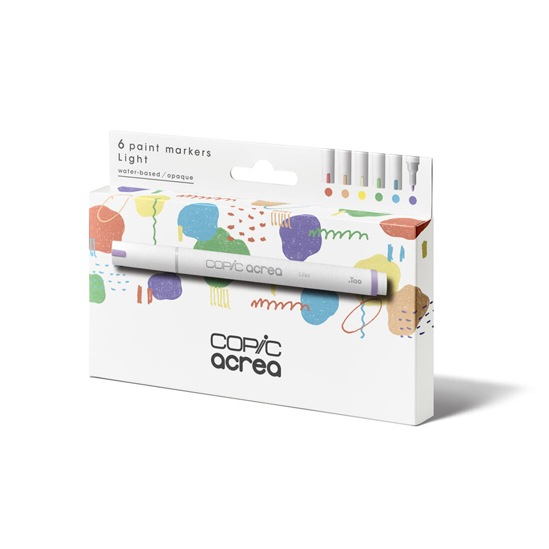 Copic Acrea set light 6 stuks