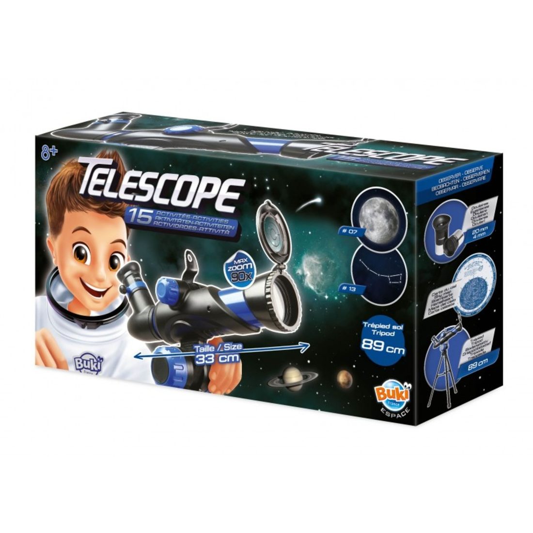 Telescoop met 15 activiteiten 8+