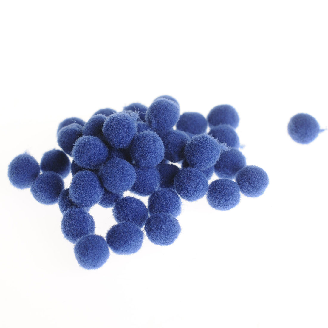 Pompon 7 mm 70 stuks