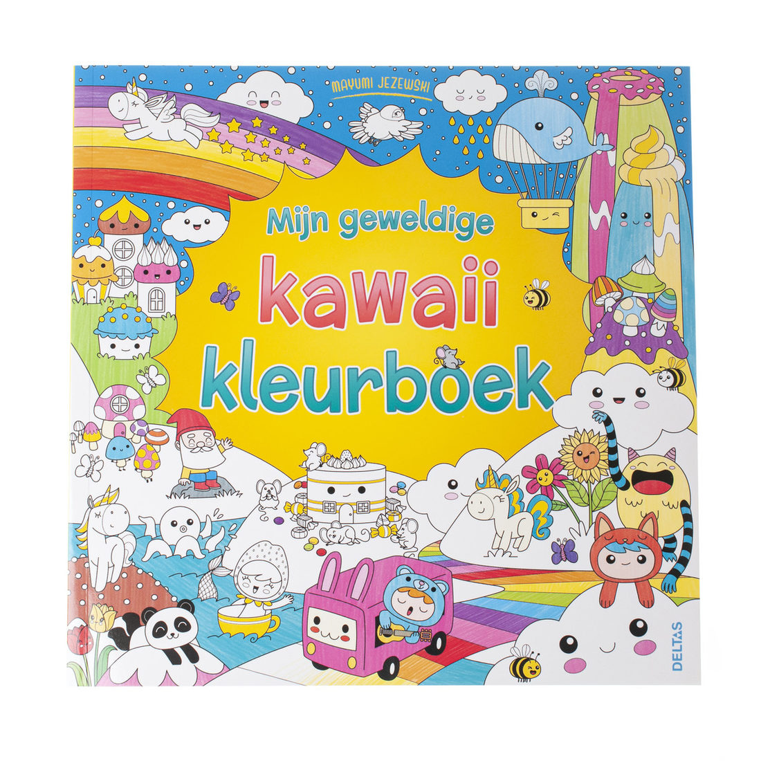 Mijn geweldige kawaii kleurboek