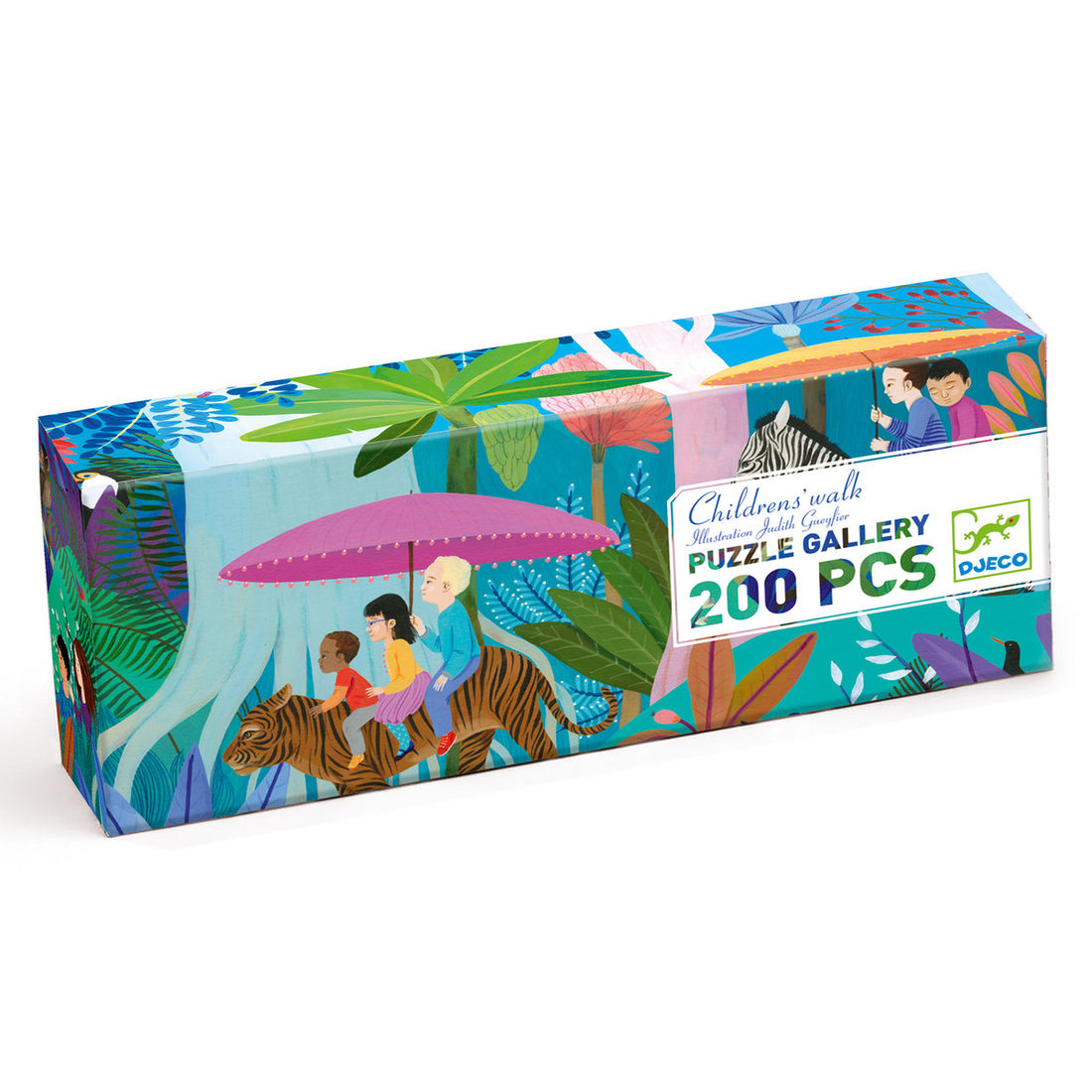 Djeco puzzel Gallery Children's walk 6+ 200 stuks