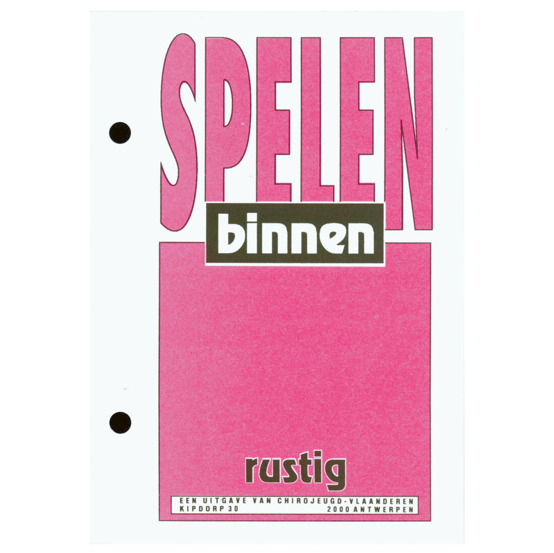 Spelfiches - rustige binnenspelen