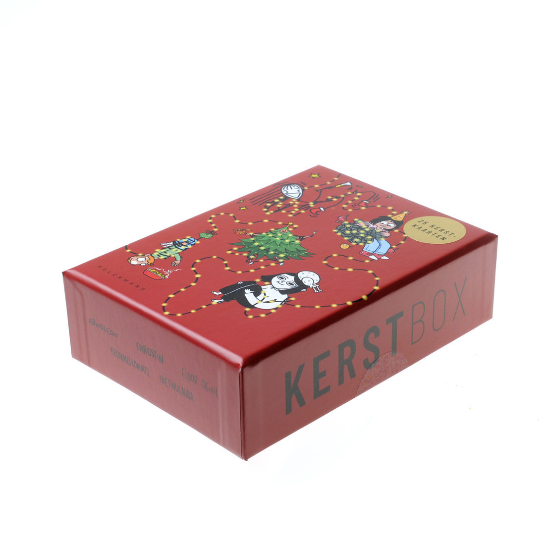 Kerstbox - 25 kerstkaarten