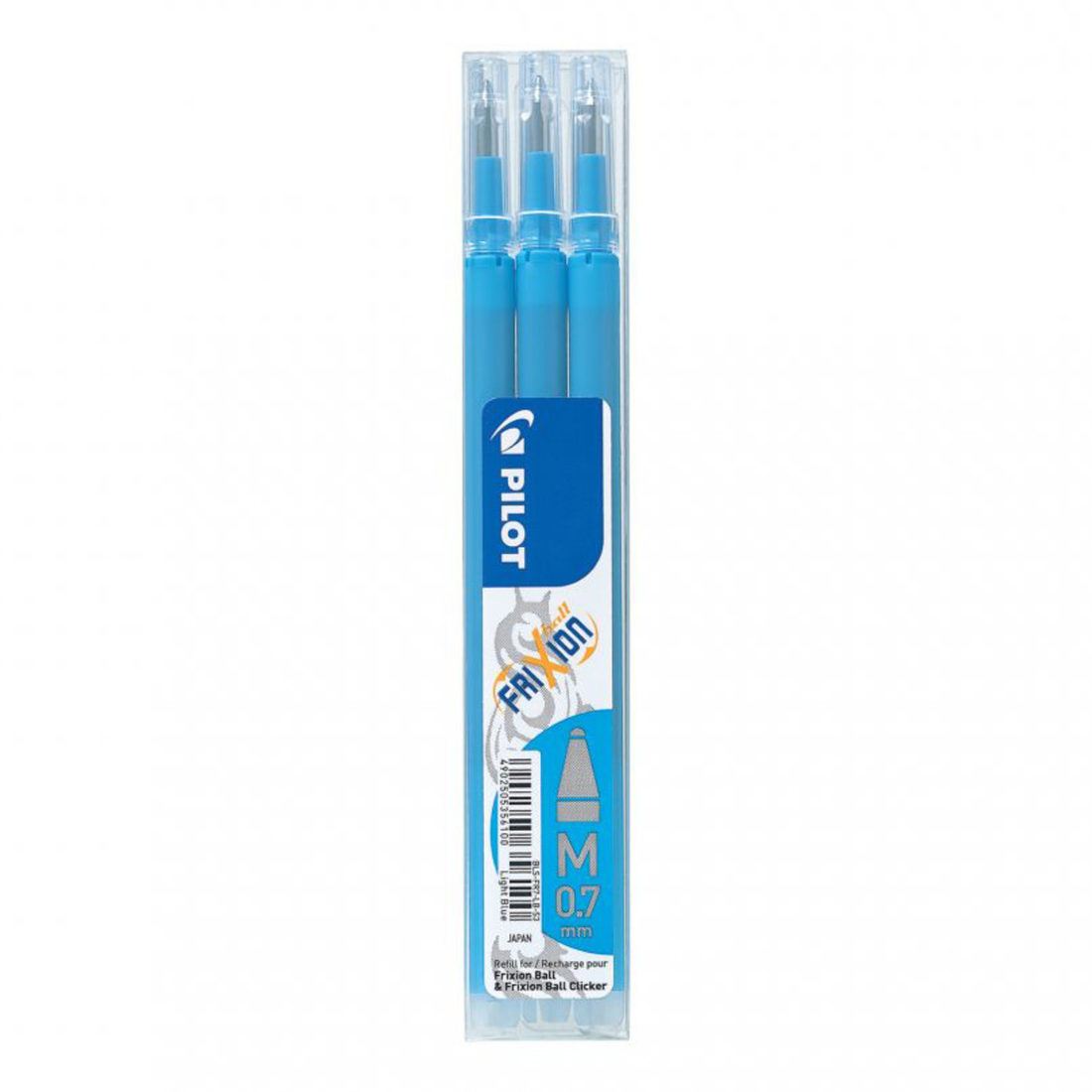 Pilot Frixion vulling 0.7 mm 3 stuks