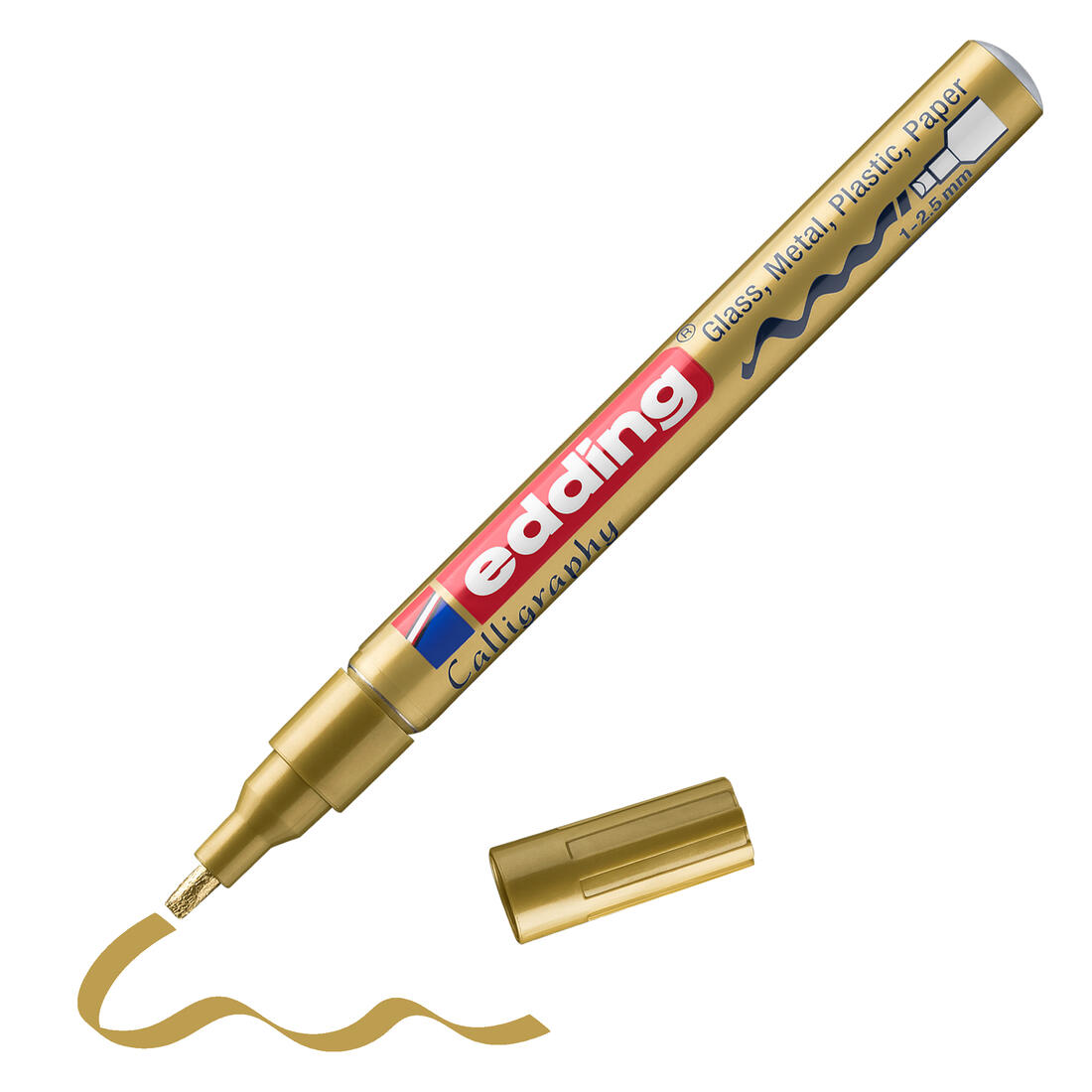 Edding Marker kalligrafie 1-2,5 mm goud