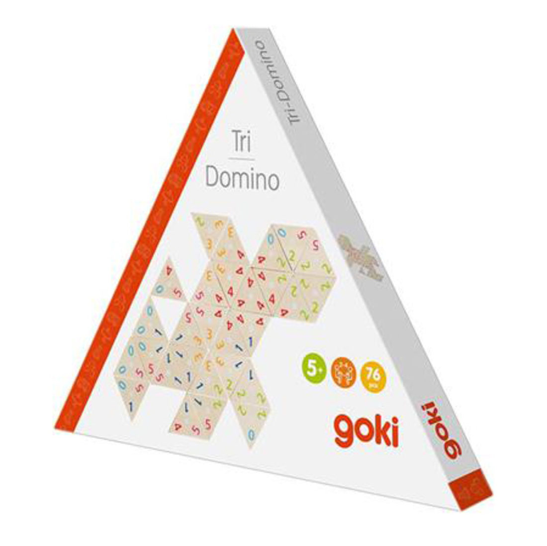 Tri Domino in hout 5+