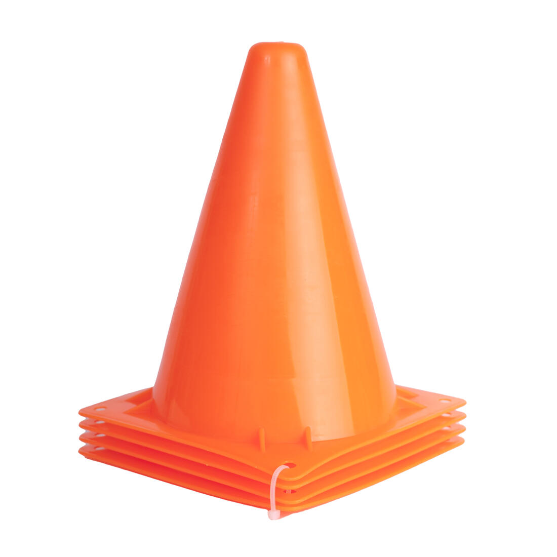 Spelkegels 17 cm oranje 4 stuks