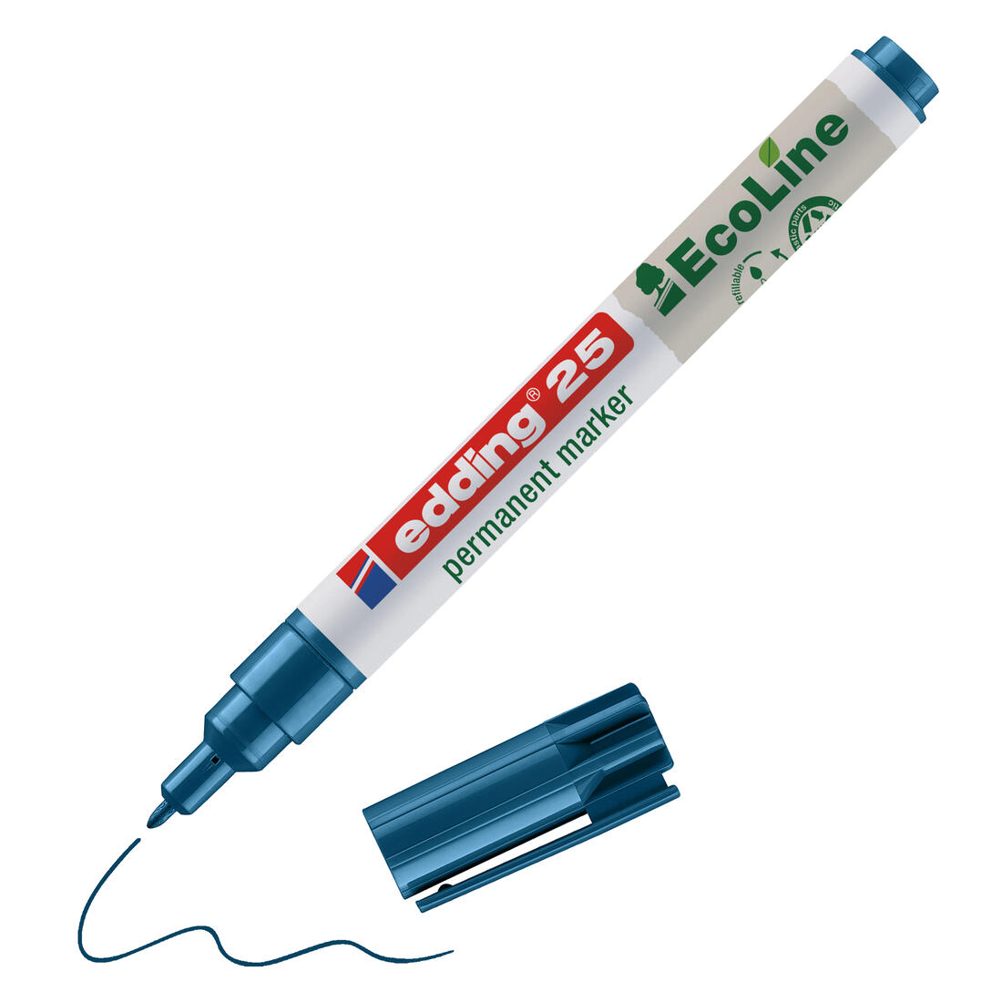 Edding EcoLine permanent marker 1 mm blauw