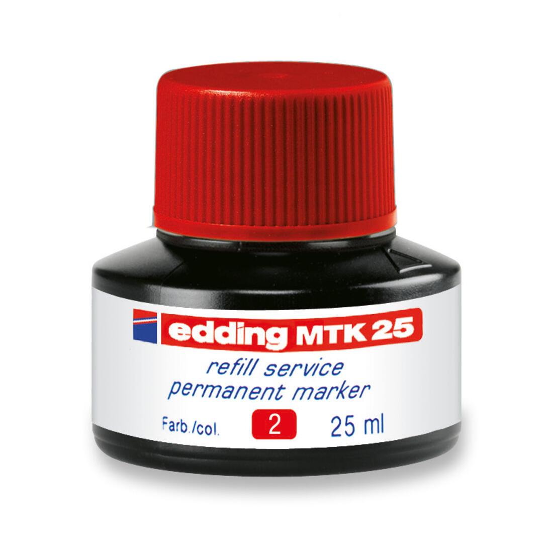 Edding alcoholstift navulinkt 25 ml rood