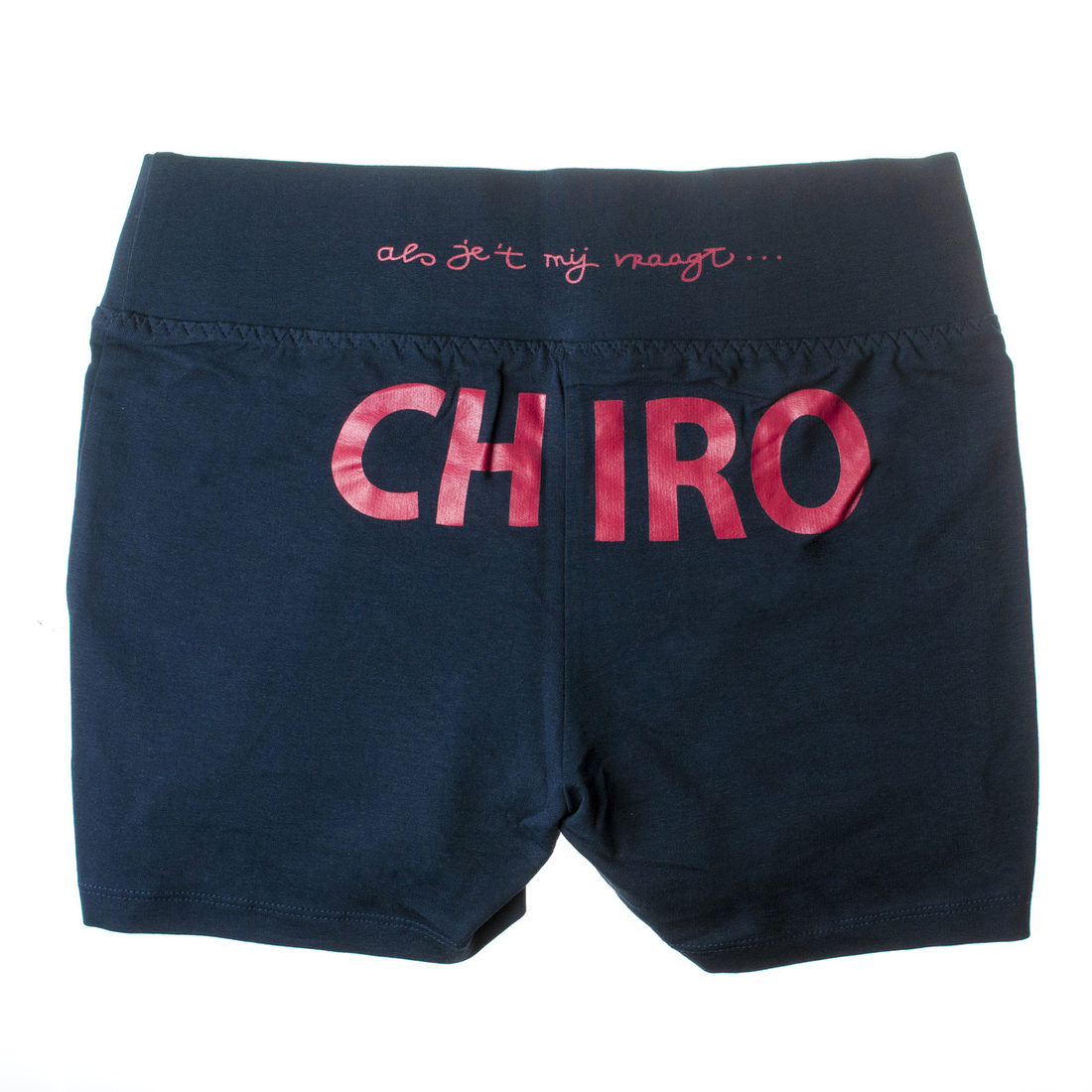 Ondershort Chiro blauw volwassenen