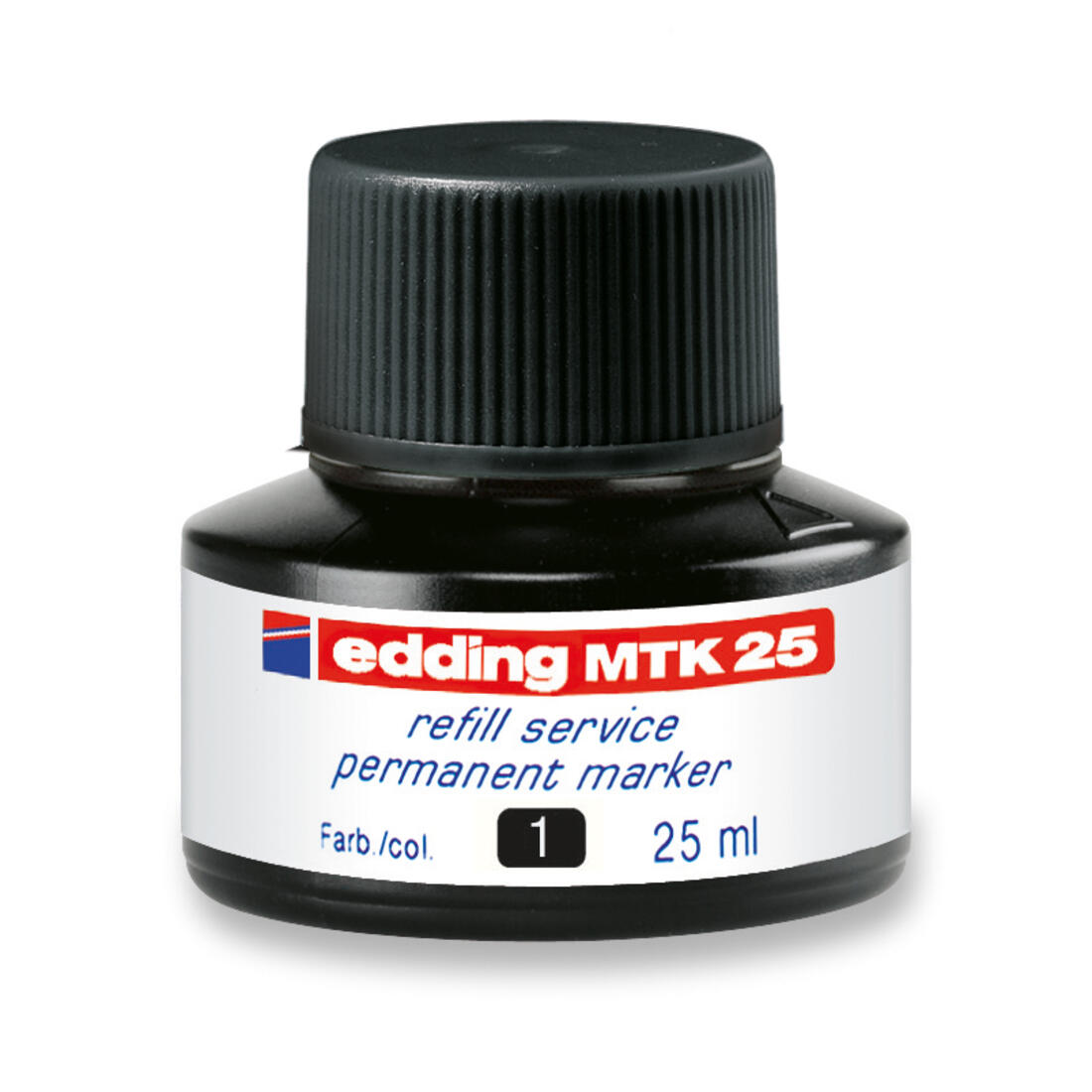 Edding alcoholstift navulinkt 25 ml zwart