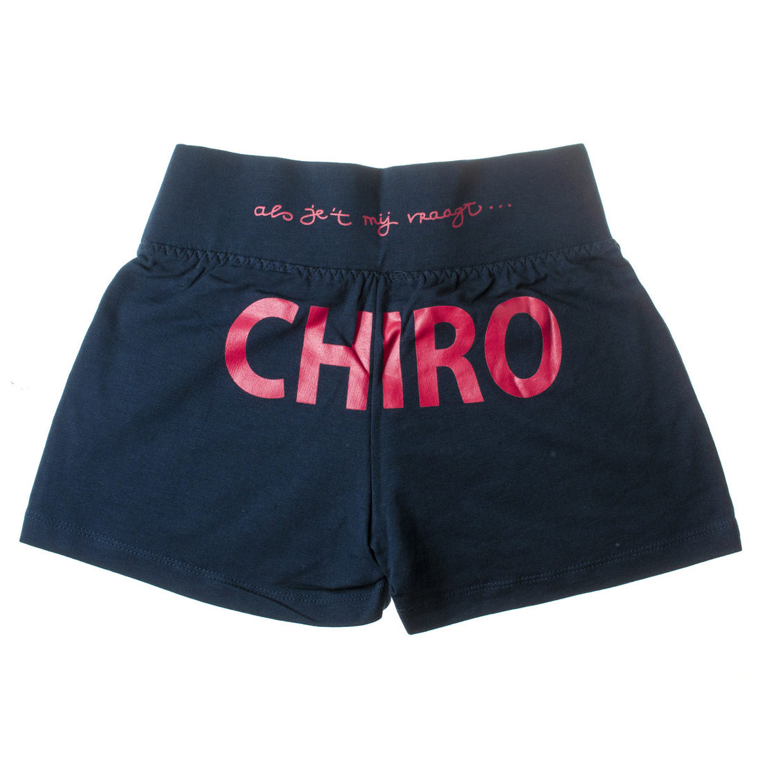 Ondershort Chiro blauw kinderen