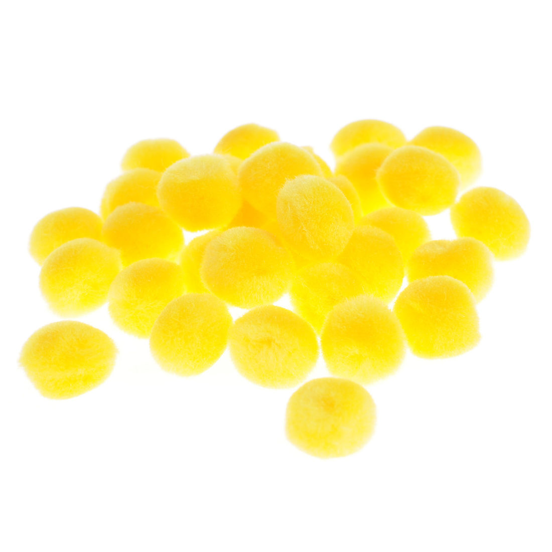 Pompon 15 mm 60 stuks