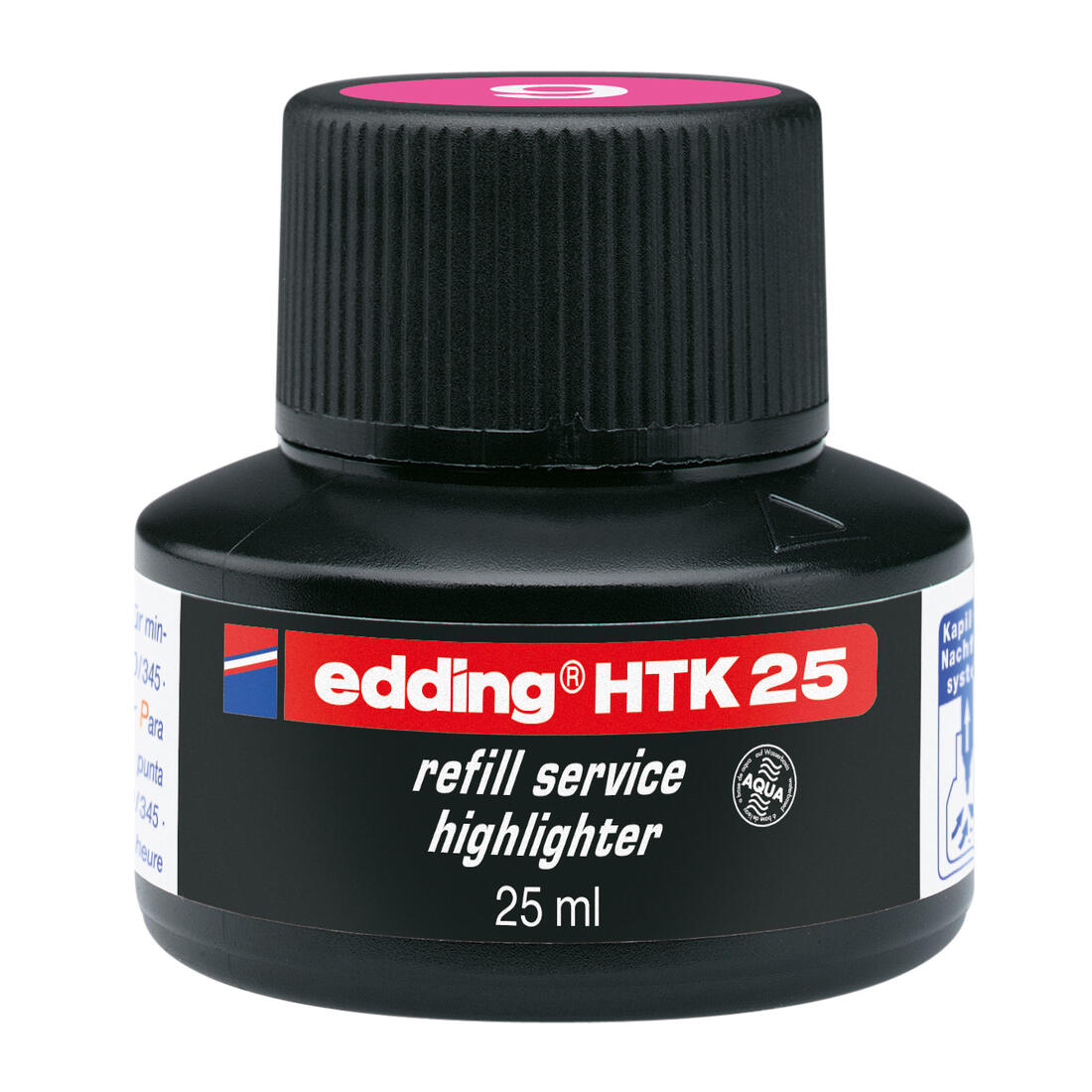 Edding highlighter navulinkt 25 ml fluoroze