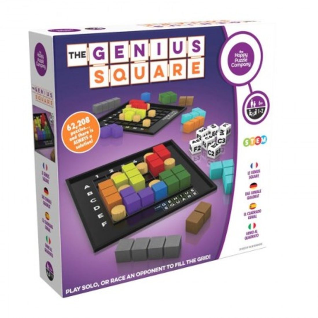 The Genius Square 6+