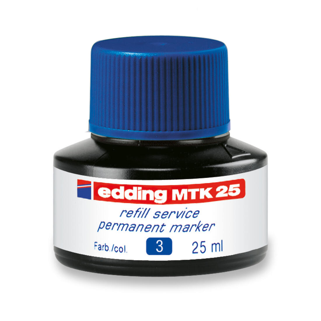 Edding alcoholstift navulinkt 25 ml blauw