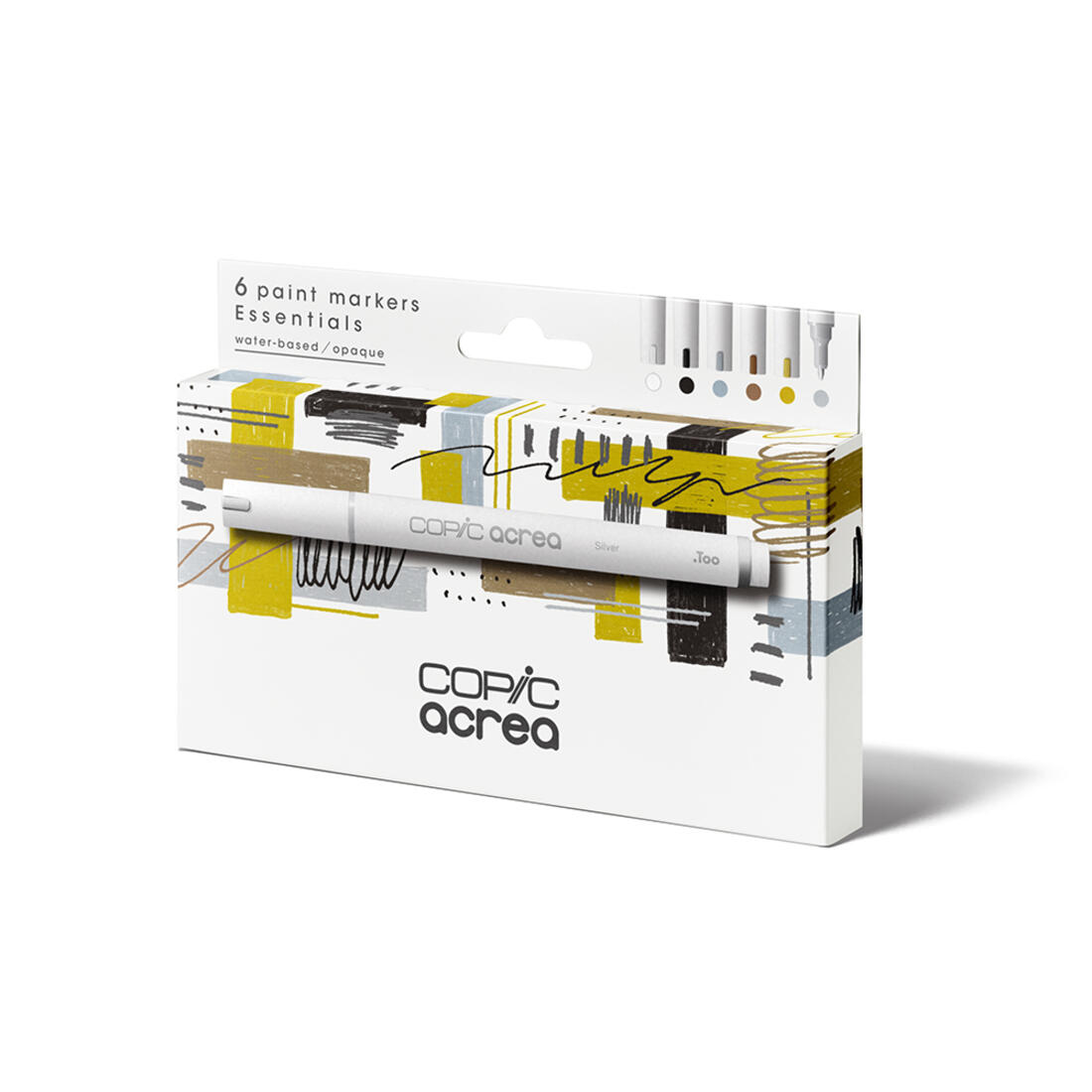 Copic Acrea set essentials 6 stuks