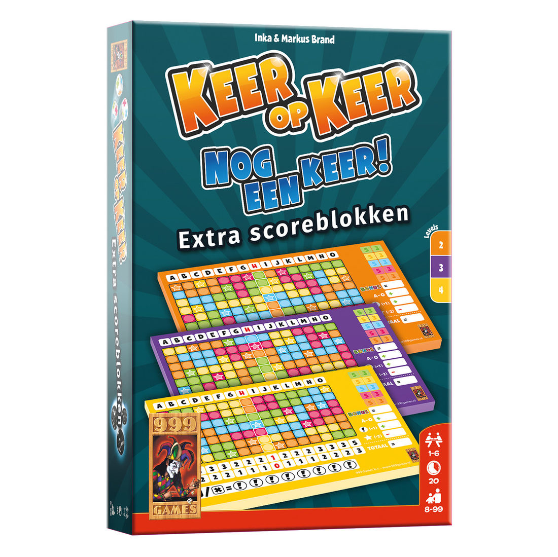 Keer op keer - extra scoreblokken 8+